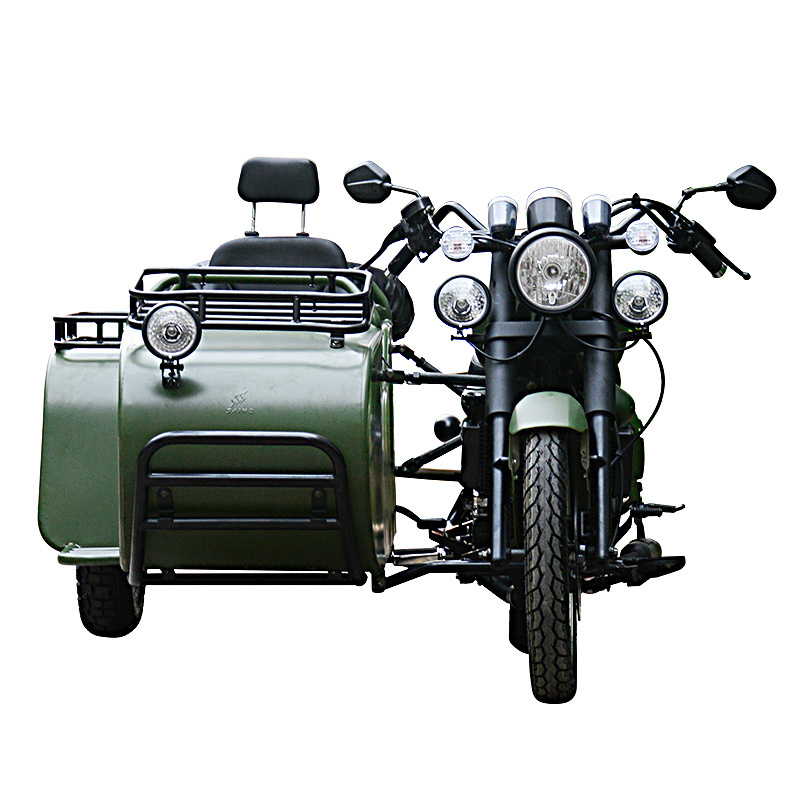 Zongshen engine 300cc sidecar 3 wheels chopper motorcycle with side car