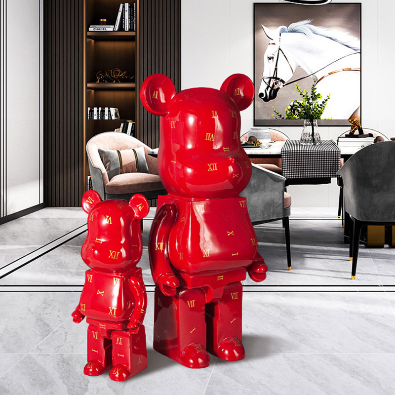 Creative Pattern Bearbrick Household Ornament Crafts and Gifts Customize 1000% Home Decoration Bearbrick