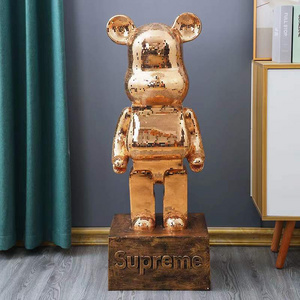 Creative Shining Bearbrick Household Ornament Crafts and Gifts Customize 1000% Home Decoration Bearbrick