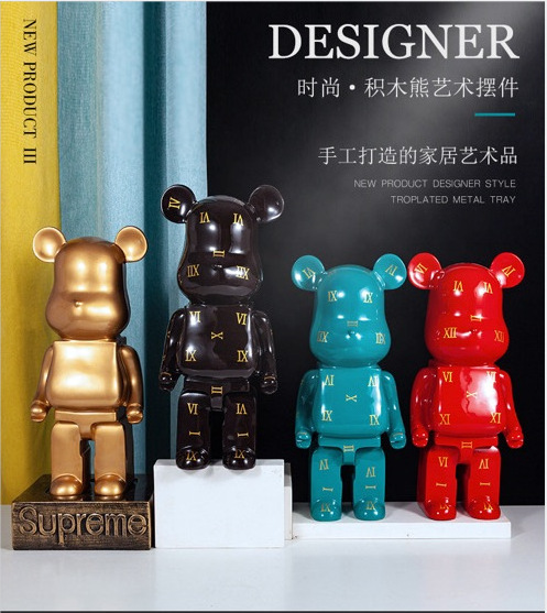 Creative Pattern Bearbrick Household Ornament Crafts and Gifts Customize 1000% Home Decoration Bearbrick