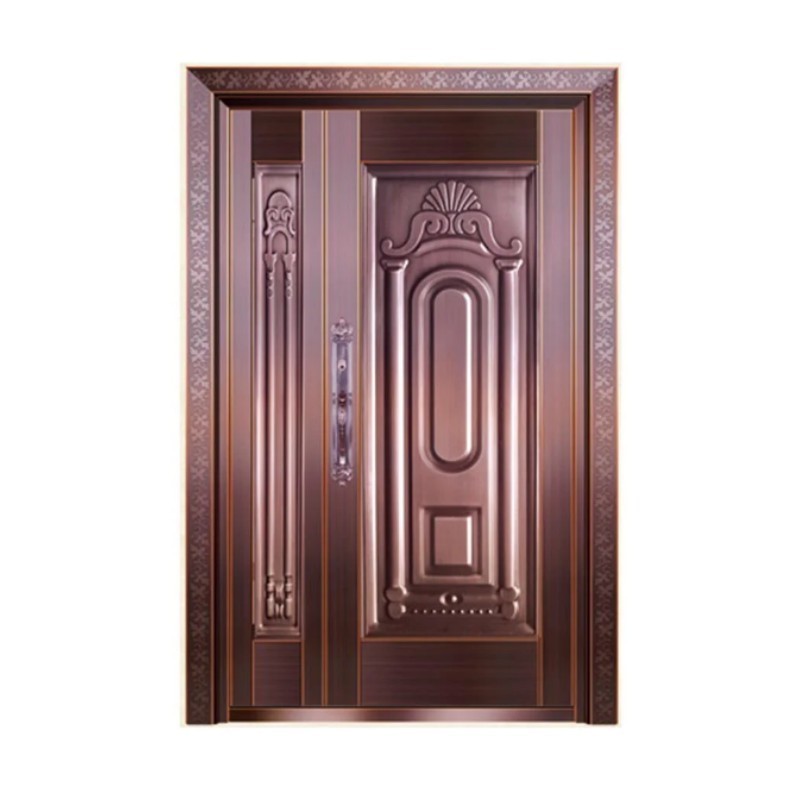 XINYIDA wholesale custom antique luxury steel metal grill door fire rated steel door