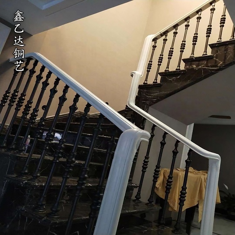 Luxurious custom exquisite,railing for stairs stainless steel stair handrail metal stair handrail handrail fittings