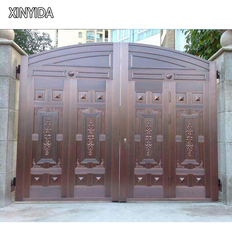 High-end custom outdoor aluminum alloy,steel garage door ss stainless steel door design steel door skin