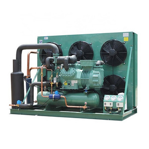 Open type refrigerating compressor unit compressor unit freezer unit air cooled condenser heat exchange