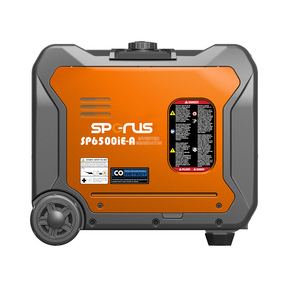 SPERUS Electric Start Petrol Generator SP6500iED-A 6500W Gasoline Digital Inverter Generator For Emergency