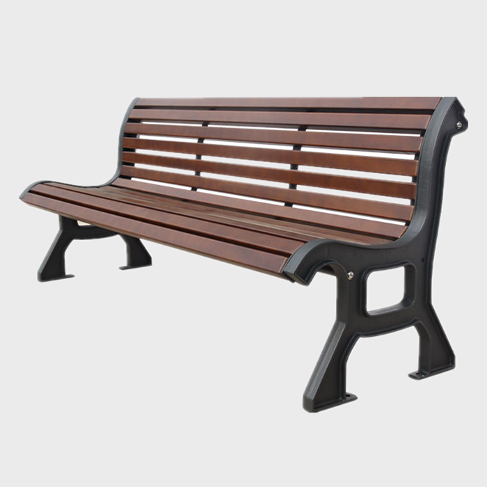 wholesale outdoor furniture recycled plastic wood bench public park reclaimed pine bench seating outside garden patio seat bench