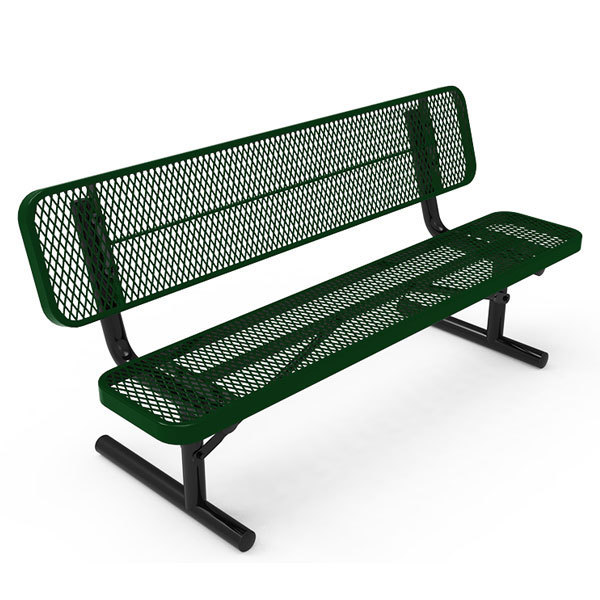 outdoor furniture steel benches seat outside park street metal mesh leisure bench seating public garden patio iron bench chair