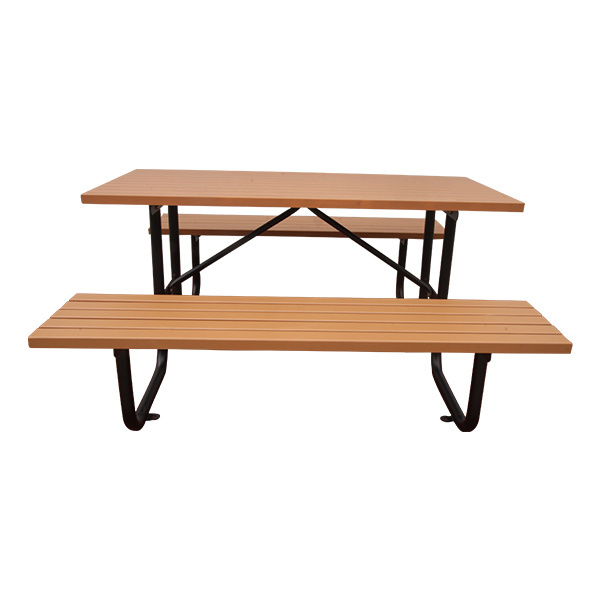 wooden picnic table with benches, kids picnic table with umbrella