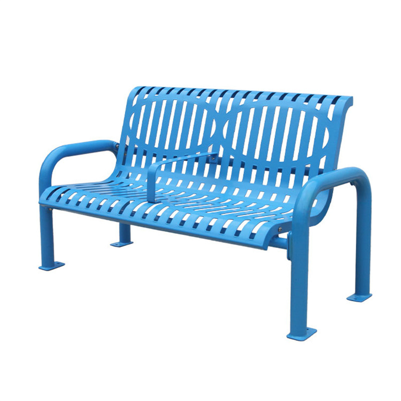 outdoor furniture two seater steel bench seat outside park antique metal seating bench public garden patio chair benches