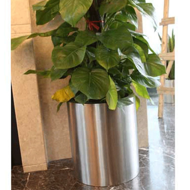 Concrete planter mold,stainless steel planter  outdoor