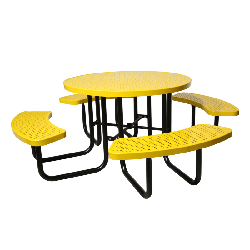 bespoke camping 100 cm 117 cm table set coffee table and chair outdoor round dining table with 4 chairs for cafe