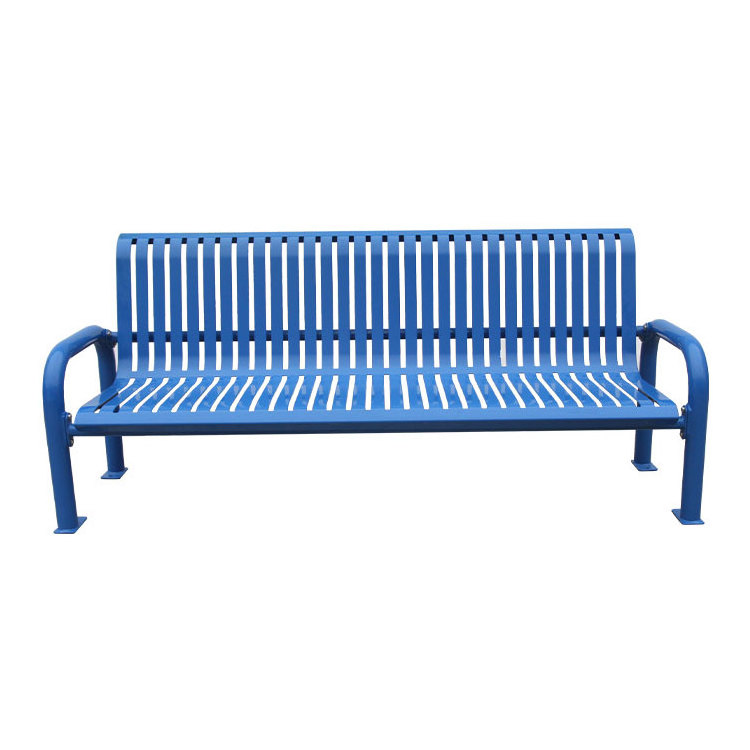 custom 3 foot 4 foot 5 foot 6 ft 8 ft extra long outdoor garden park galvanized metal bench seat