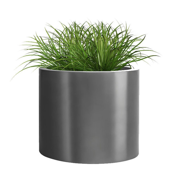 Concrete planter mold,stainless steel planter  outdoor