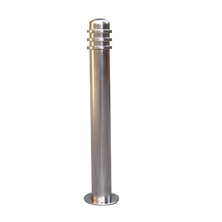 costom design outdoor stainless steel removable fixed security bollards outside road parking metal safety traffic barrier