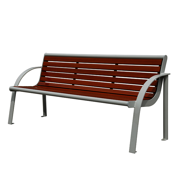 out door park commercial wood plastic composite bench seating outside extra long bench seat outdoor cast aluminum leg bench