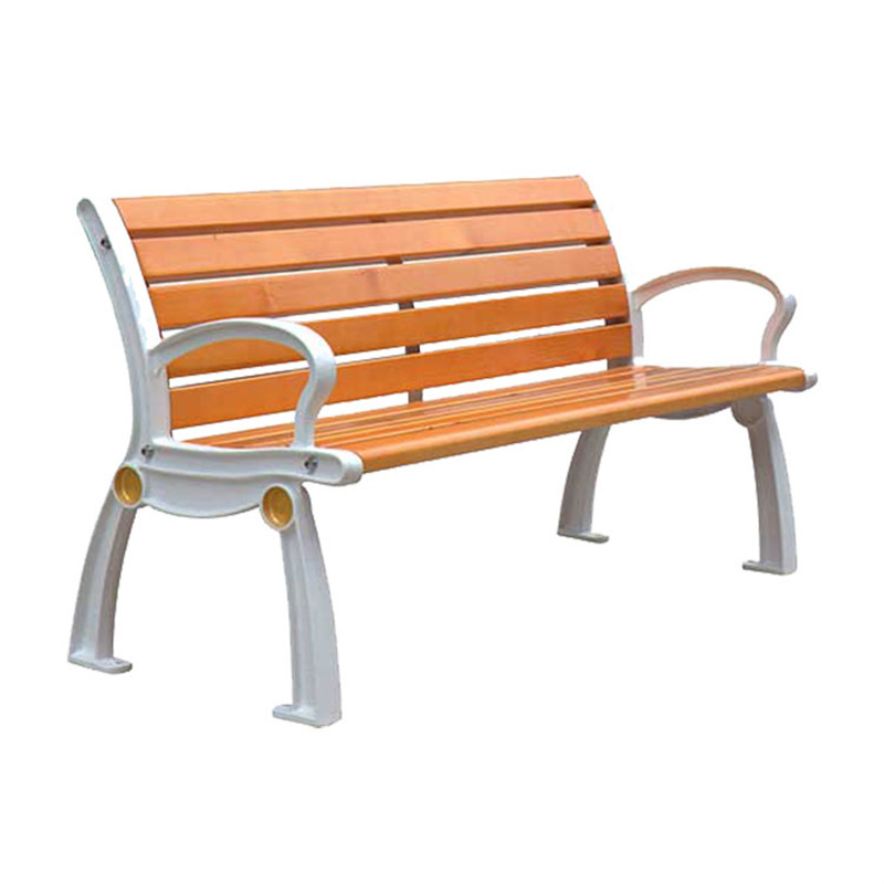 wholesale outdoor furniture recycled plastic wood bench public park reclaimed pine bench seating outside garden patio seat bench