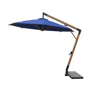 oem large coffee shop outside umbrella blue garden outdoor patio parasol