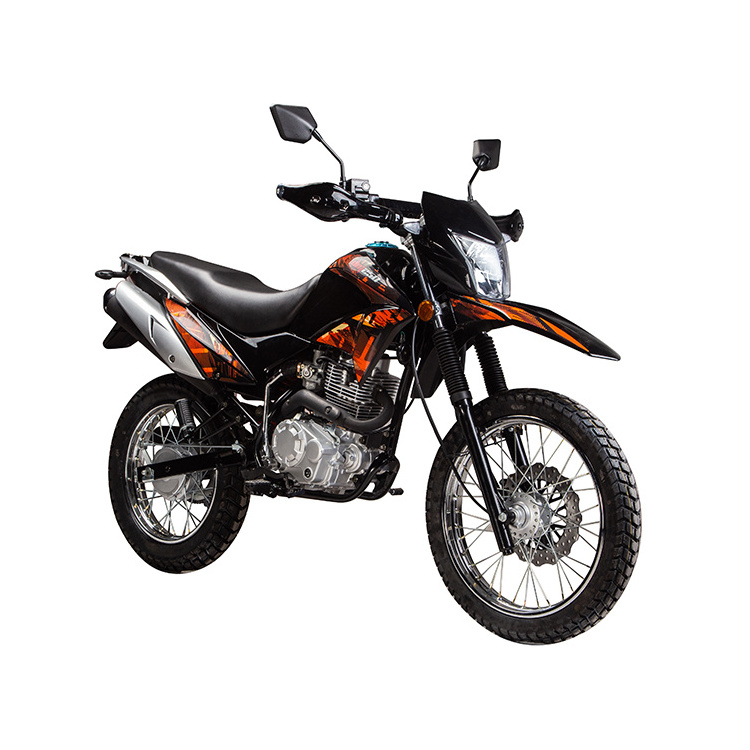 Powerful 4 Stroke Off Road Motocross Motorcycle 200CC Dirt Bike for Mountain Mud Rocky Road