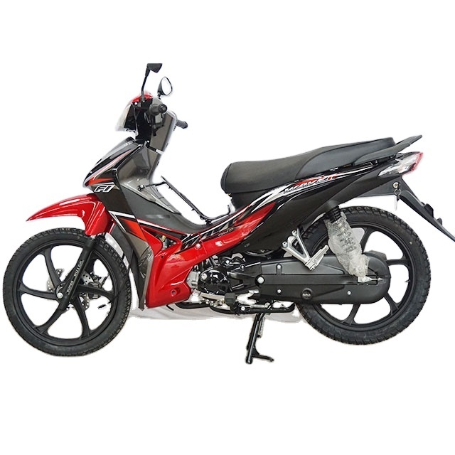 120cc  China factory direct sales red+black gas cub motorcycle