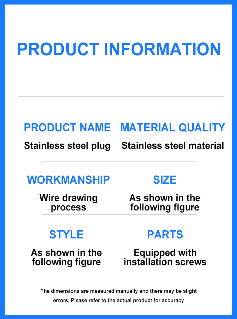 Premium Factory Supplies Wooden Doors Fastener Category 304 Thick Stainless Steel Anti-Theft Door Exposed Lock Bolt