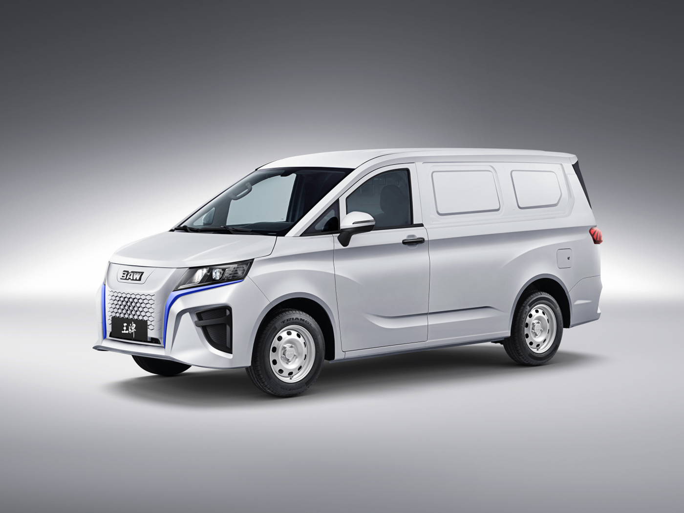 2023 NEW BAW Wangpai MPV ev car 60kWh long range 276km 2 seats electric van pickup