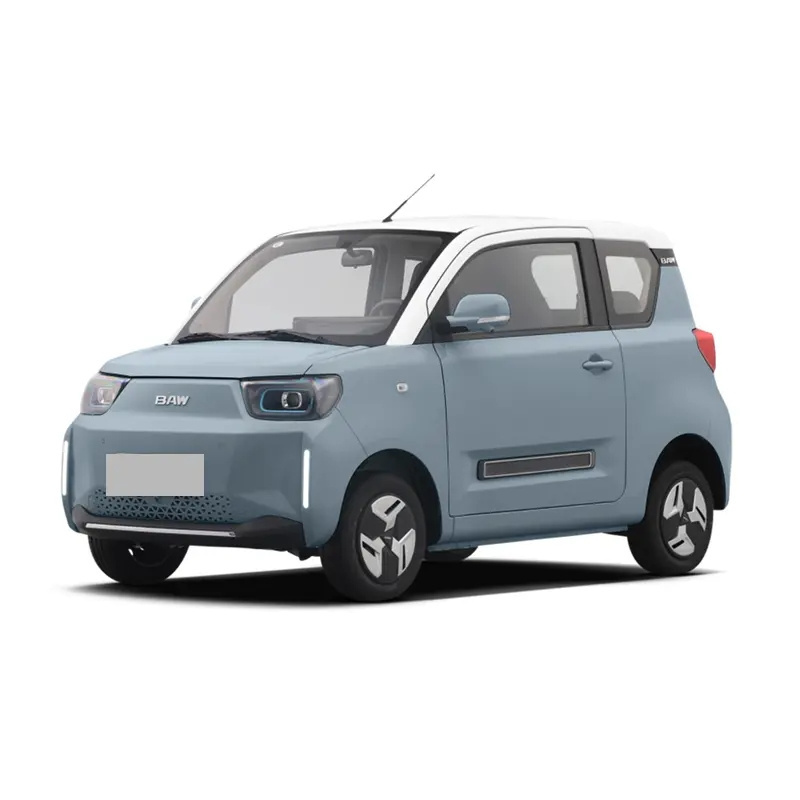 2023 Easy Version Baw Yuanbao New Energy Vehicles Elektro 4 seater 170km Mini Pure Electric Car For Adults