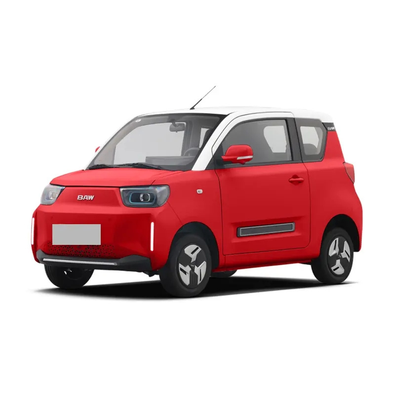 2023 Easy Version Baw Yuanbao New Energy Vehicles Elektro 4 seater 170km Mini Pure Electric Car For Adults