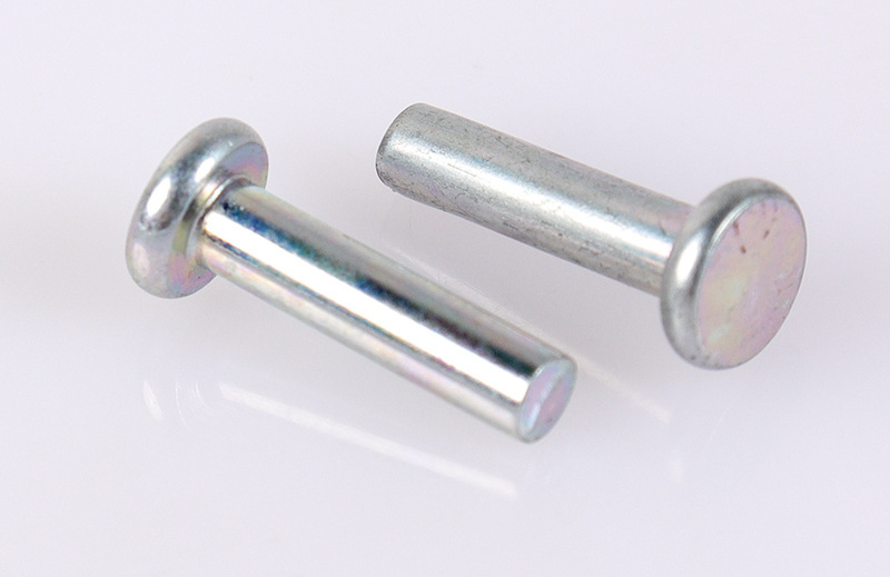 Manufacture Price Steel Flat Head Solid Rivet Nut