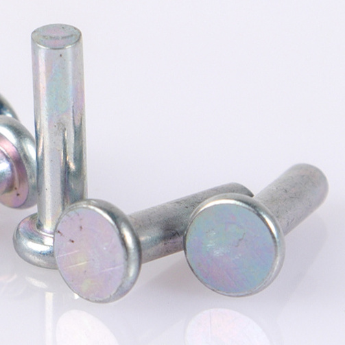 Manufacture Price Steel Flat Head Solid Rivet Nut