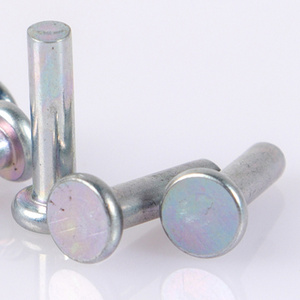 Manufacture Price Steel Flat Head Solid Rivet Nut