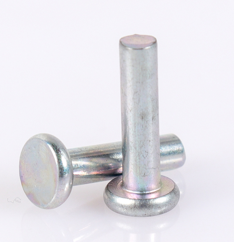 Manufacture Price Steel Flat Head Solid Rivet Nut