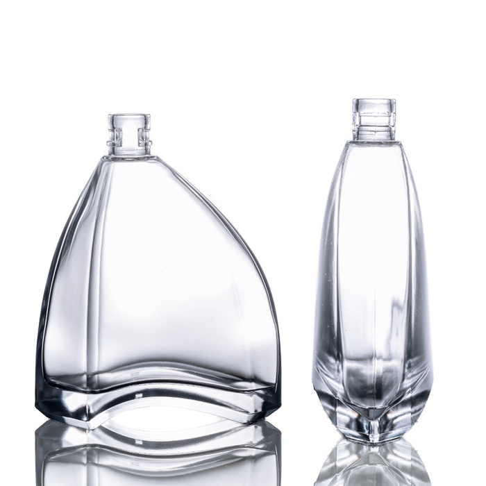 wholesale brandy glass bottle for liquor 50ml 100ml 375ml 750ml