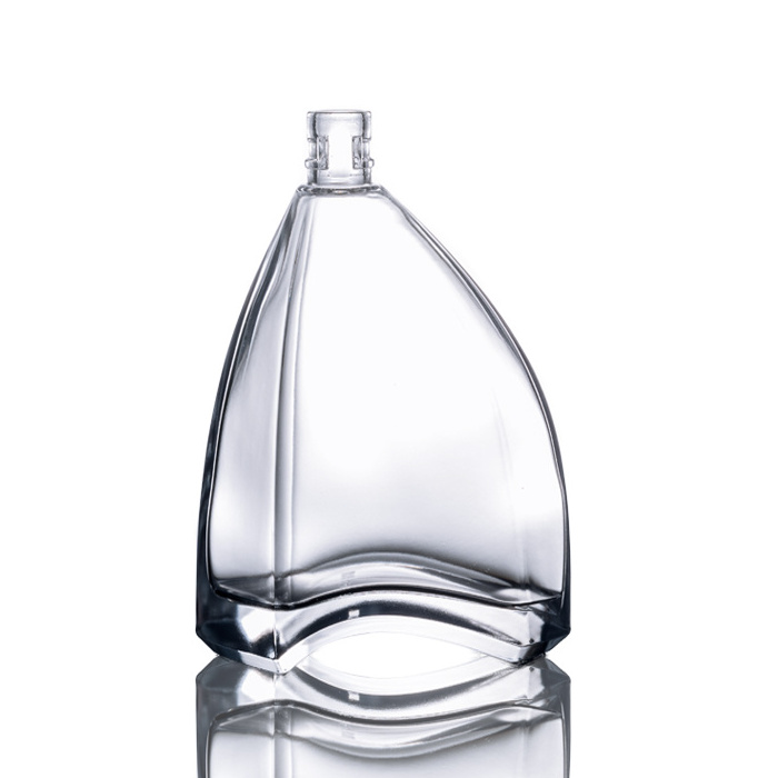 wholesale brandy glass bottle for liquor 50ml 100ml 375ml 750ml