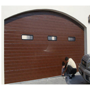 Single Track Residential Shutters Automatic Remote Control Overhead Lift Garage Doors