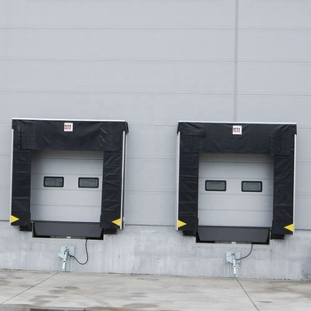 Industrial Automatic Overhead Steel Insulated Vertical Lifting Sliding Sectional Door for Warehouse