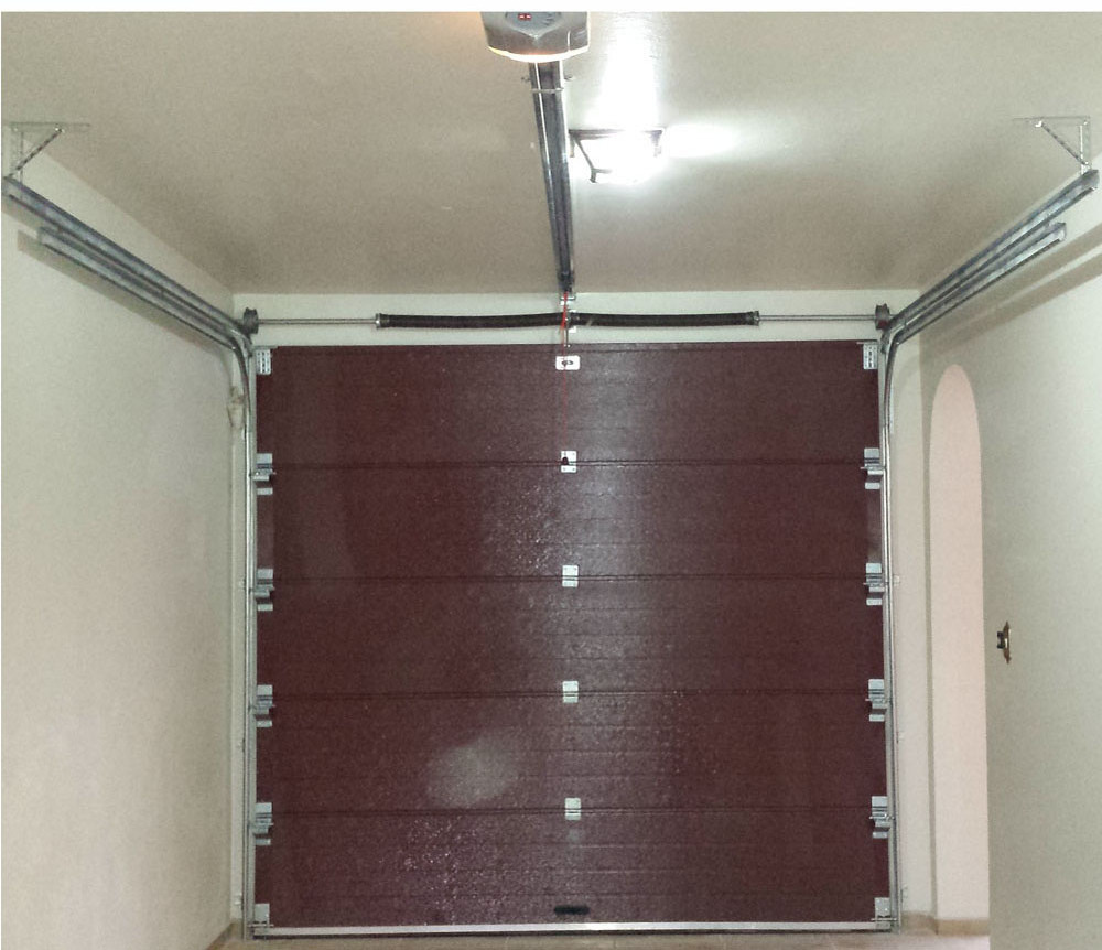 Industrial sectional vertical lift overhead garage doors industrial lifting door