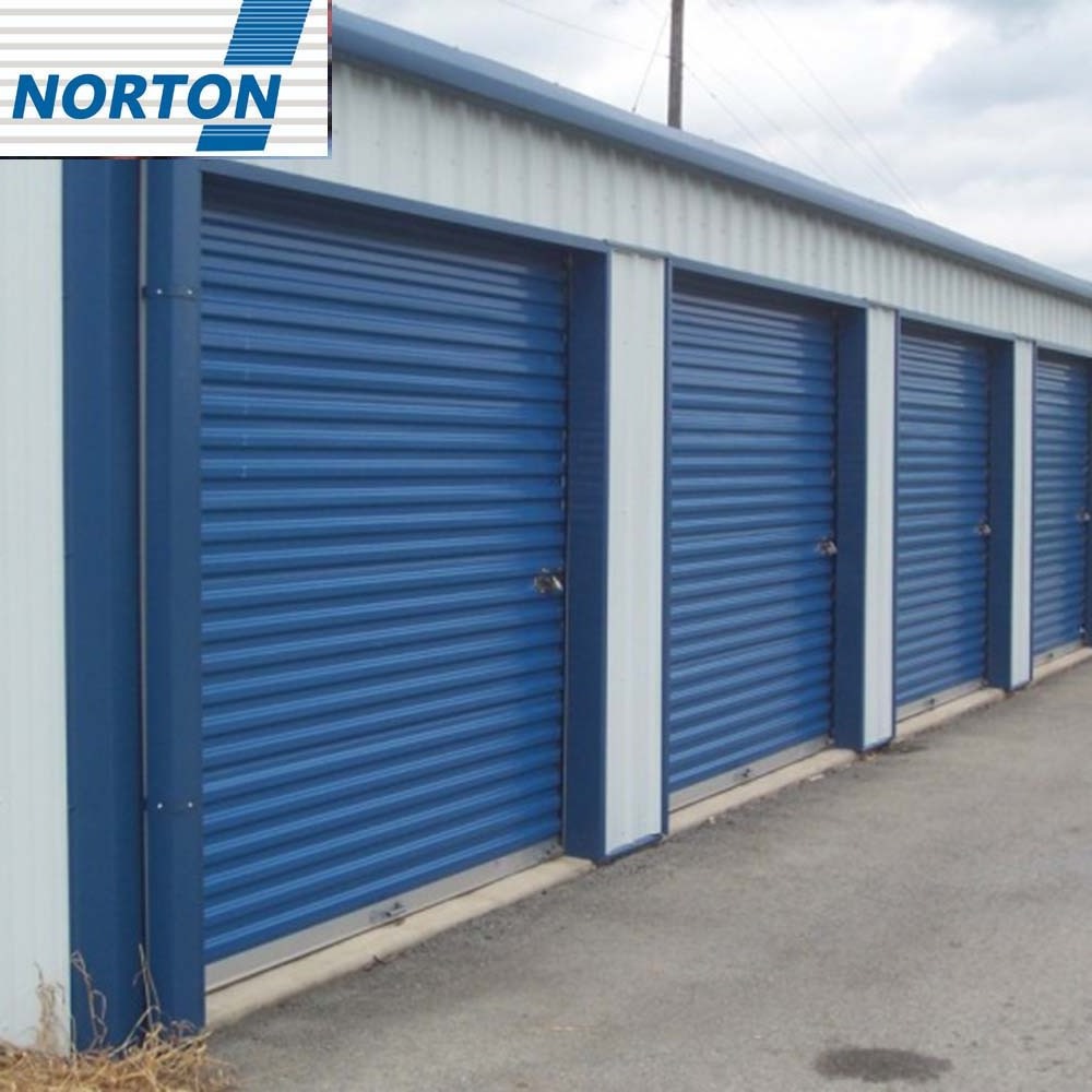 Self Storage Container Metal Manual Roll Up Sheet Door