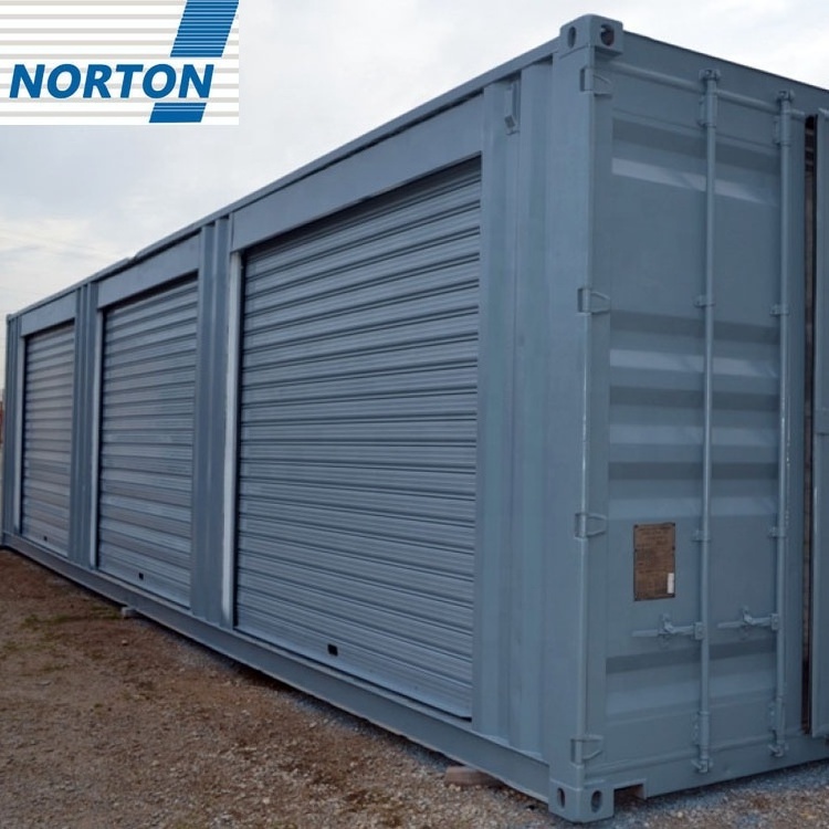 Self Storage Container Metal Manual Roll Up Sheet Door