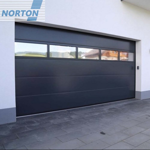 Manufacturer Prices Insulation Electric Automatic  Aluminum Garage Door