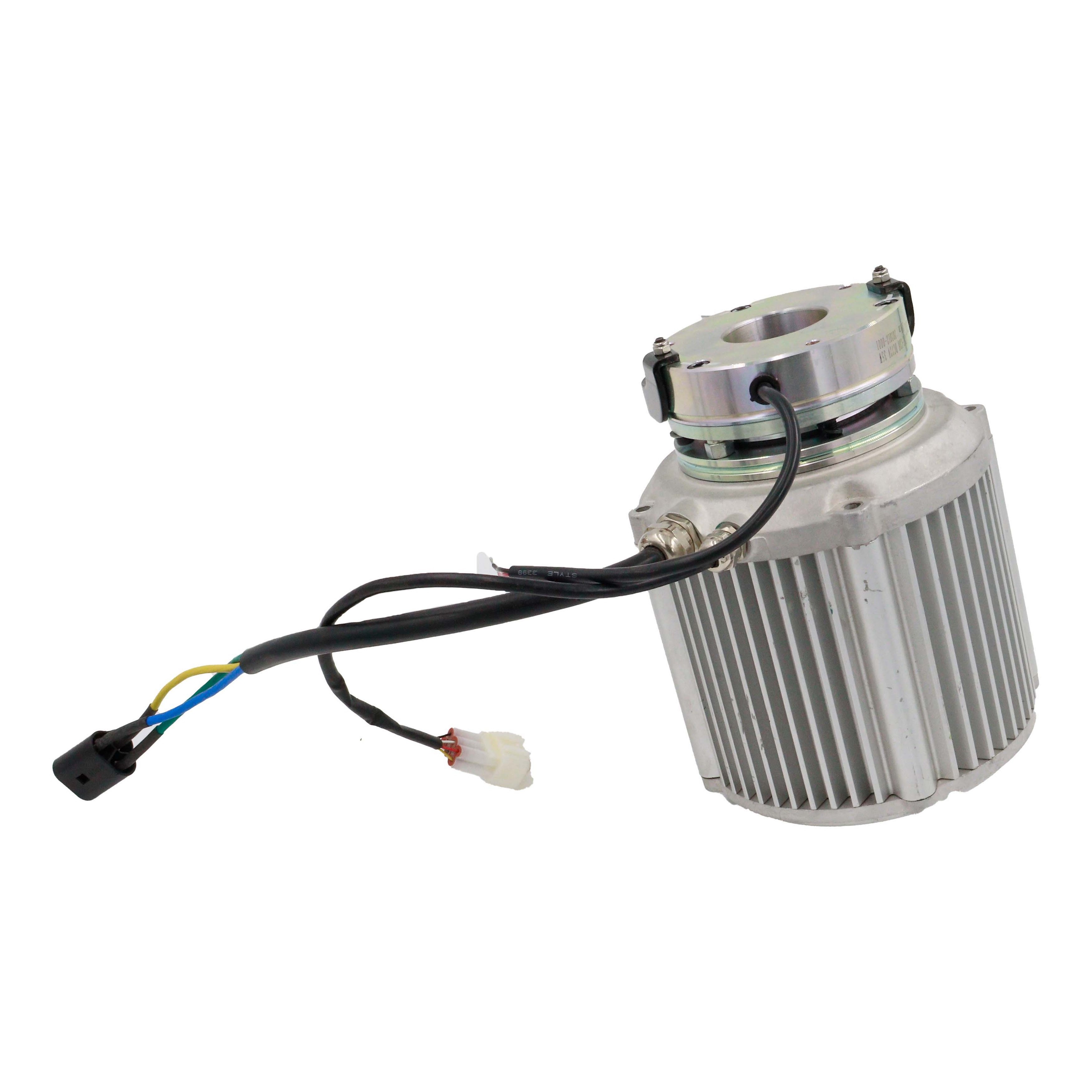 YP, Yuxin dc motor for hedge cutter best price 72V 5500W Drive Motor with gearbox for electric ATV for high presser washer