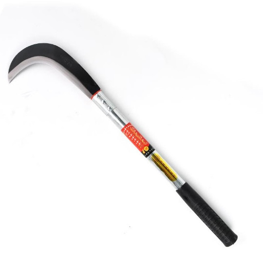 Celurit sharp carbon steel blade long handle agricultural tool sickle reaping hook