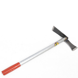 Hoe axe garden tool carbon Steel Forged metal short hand hoe axe