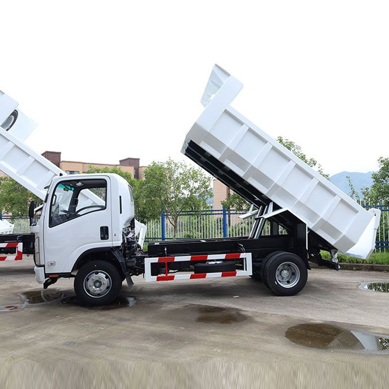 Factory Direct Qingling ISUZU 5 Tons Mining Light Dump Truck Tipper Truck / Japan 4X2 6 Wheel 0km Used Mini Dump Truck