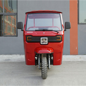 Zongshen 200cc 250cc Automatic Dumping 3 Wheel Motorcycle Cargo Tricycle With Closed Cabin Heavy Load Motorized motor Tricycle