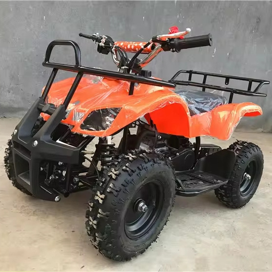 New arrival 49cc 50cc 125cc 200cc 4 wheel 2 stroke gas powered mini quad bike ATV off-road quad bike ATV For Kids adult