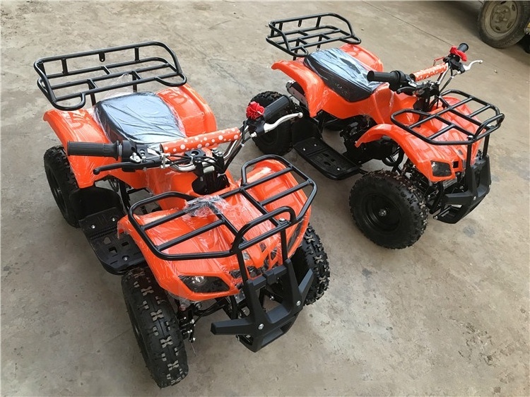 New arrival 49cc 50cc 125cc 200cc 4 wheel 2 stroke gas powered mini quad bike ATV off-road quad bike ATV For Kids adult