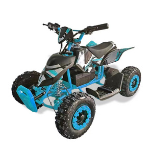 Factory sales mini sport ATV 4 wheeler 500w quad bike electric atv Buggy for Kids Adult