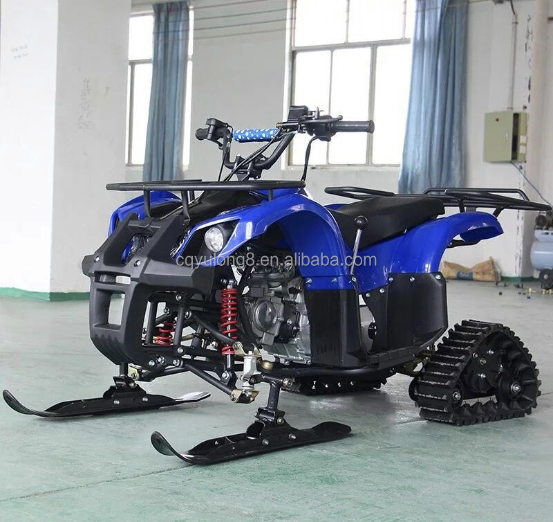 Wholesale factory price hot selling 110cc four wheel ATV 4X4 snowmobile