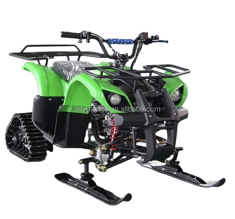 Wholesale factory price hot selling 110cc four wheel ATV 4X4 snowmobile