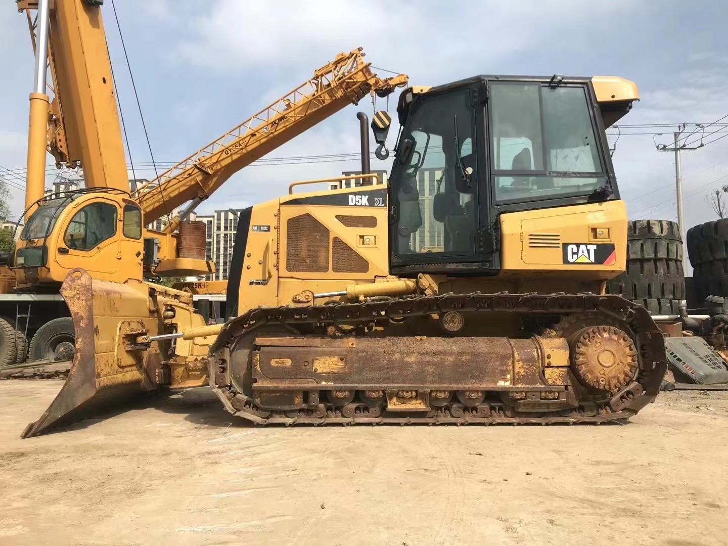 Good quality Original Used CAT D5K bulldozer Cat D5K crawler dozer D5 secondhand Machines stock for sale